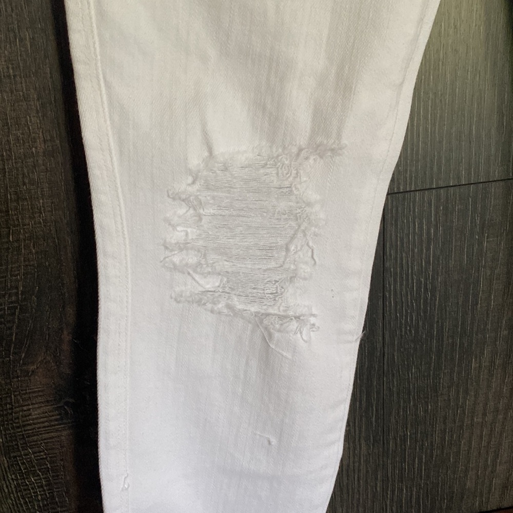 L’agence Chantal Low Rise Skinny Jeans in Blanc (white) - Picture 5 of 8